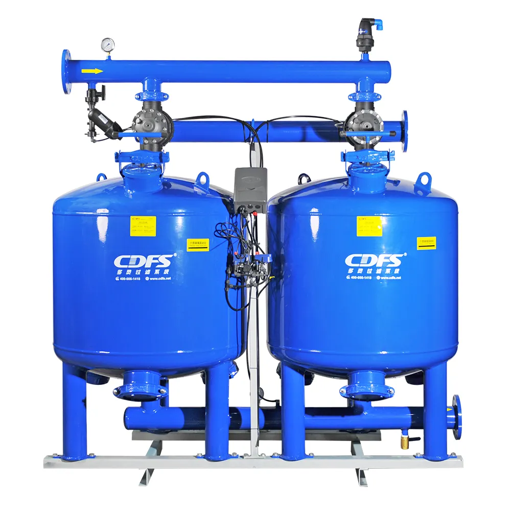 Două vase filtru de suport de nisip
